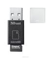 Trust High Speed Micro-SD Card Reader USB 3.0, Black 